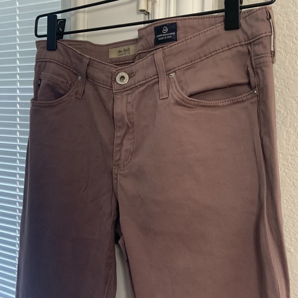 Adriano Goldschmied The Stilt Cigarette Leg in Taupe - Picture 3 of 8